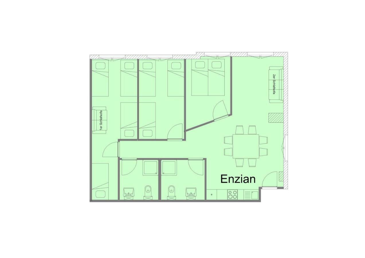 Apartments Tempelhof Berlino Esterno foto